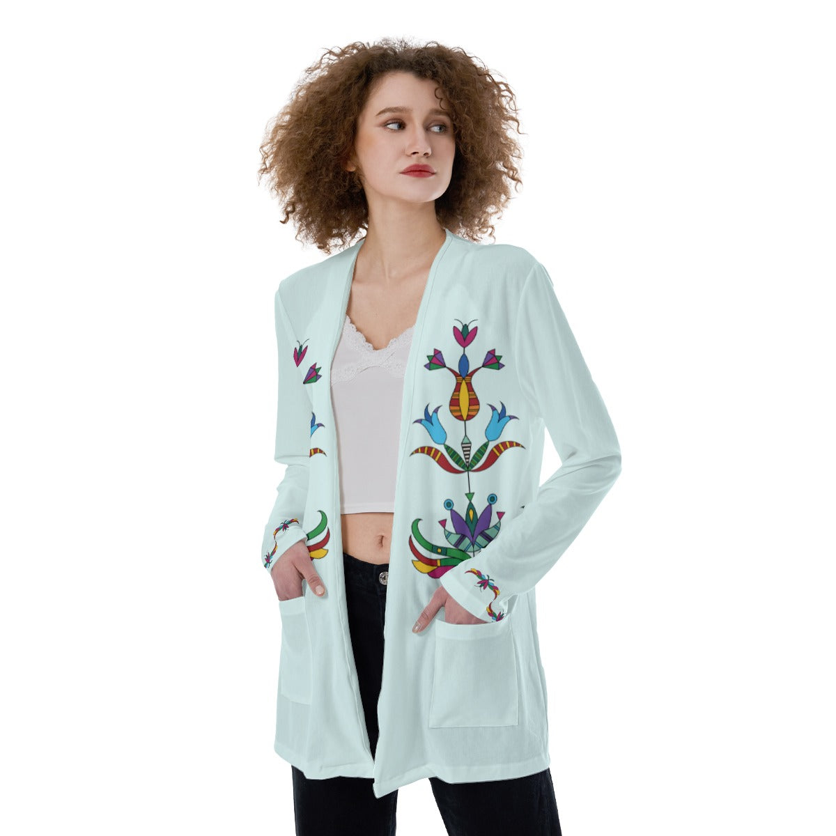 Dakota Cerulean Women's Pocket Cardigan