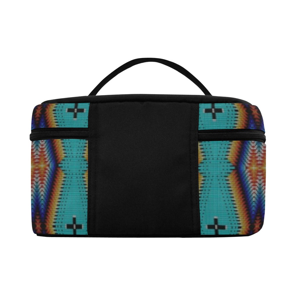 Diamond in the Bluff Turquoise Cosmetic Bag/Large