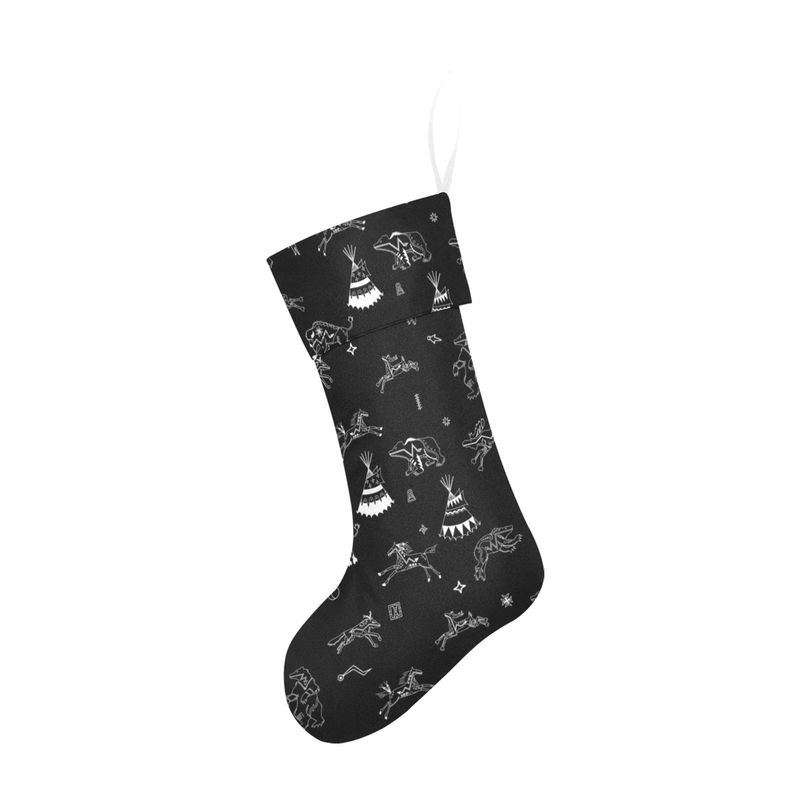 Ledger Dabbles Black Christmas Stocking