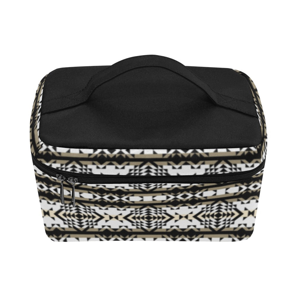 Black Rose Winter Canyon Cosmetic Bag/Large