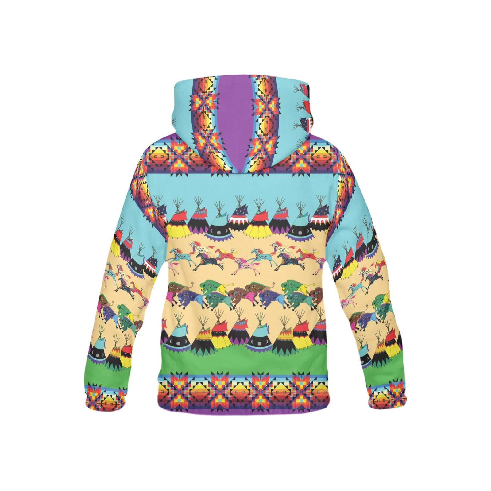 Prairie Bison Hoodie for Kid (USA Size)