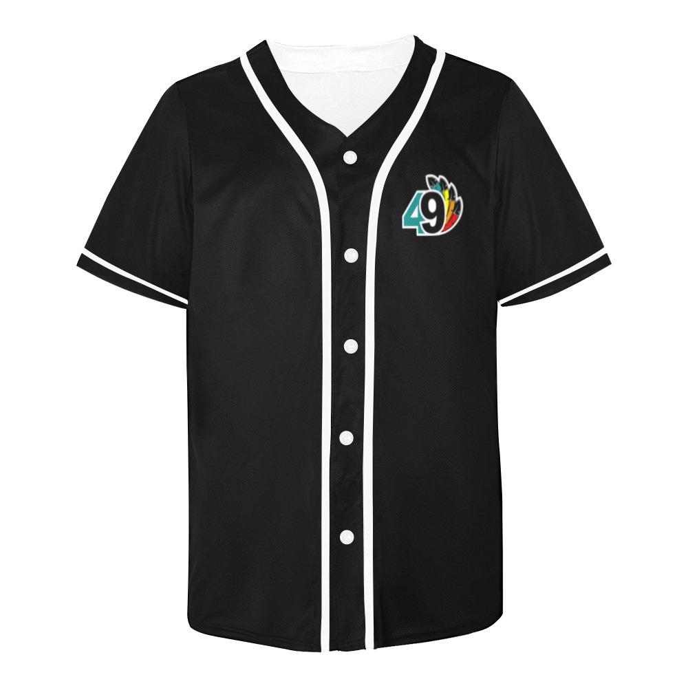 49 Dzine Logomark Dress Code All Over Print Baseball Jersey for Men (Model T50) All Over Print Baseball Jersey for Men (T50) e-joyer