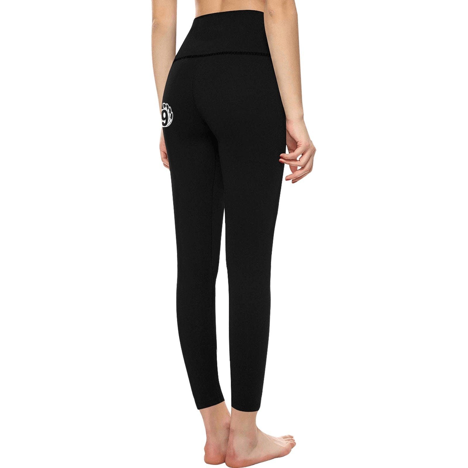 49 Dzine Logomark Dress Code All Over Print High-Waisted Leggings (Model L36) High-Waisted Leggings (L36) e-joyer