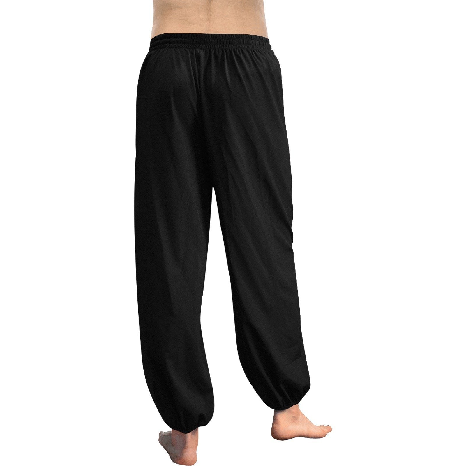 49 Dzine Logomark Dress Code Women's All Over Print Harem Pants (Model L18) All Over Print Harem Pants (L18) e-joyer