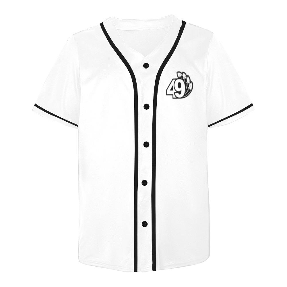 49 Dzine Logomark & Wordmark Dress Code All Over Print Baseball Jersey for Men (Model T50) All Over Print Baseball Jersey for Men (T50) e-joyer