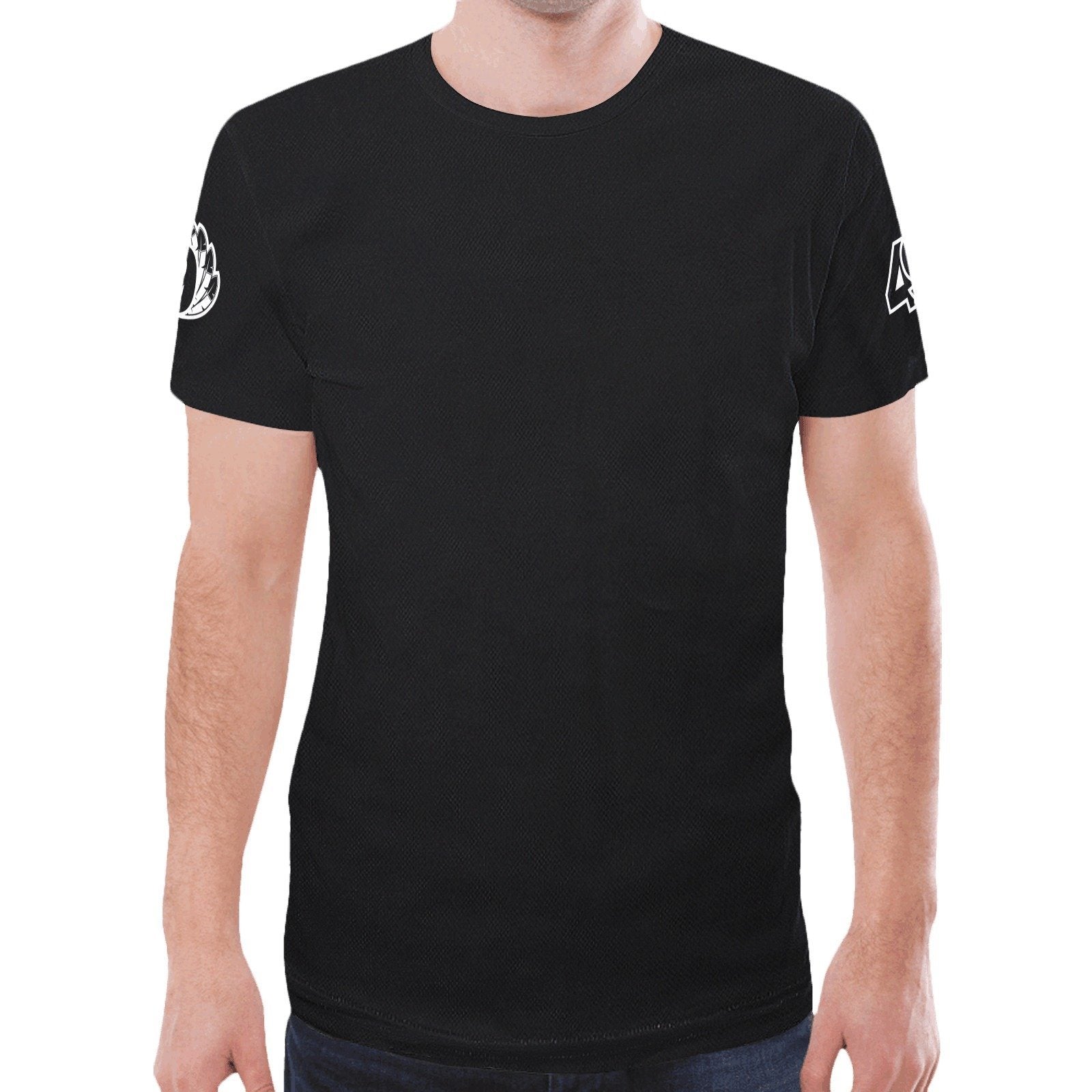 49 Dzine Logomark & Wordmark Shoulders Dress Code New All Over Print T-shirt for Men (Model T45) New All Over Print T-shirt for Men (T45) e-joyer