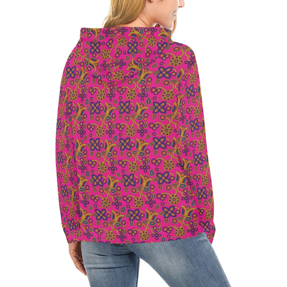 Rainbow Tomorrow Tulip Hoodie for Women (USA Size)