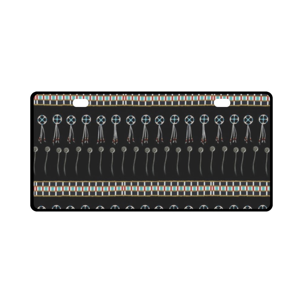 Beaded Bracelet License Plate