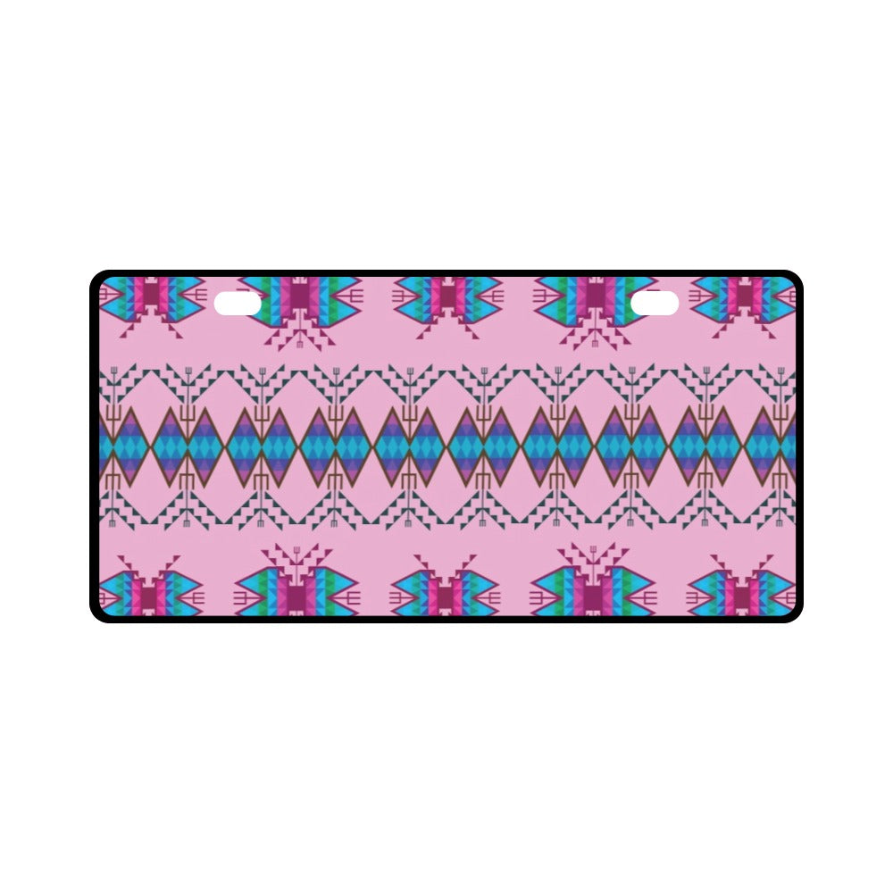 Sacred Trust Carnation License Plate