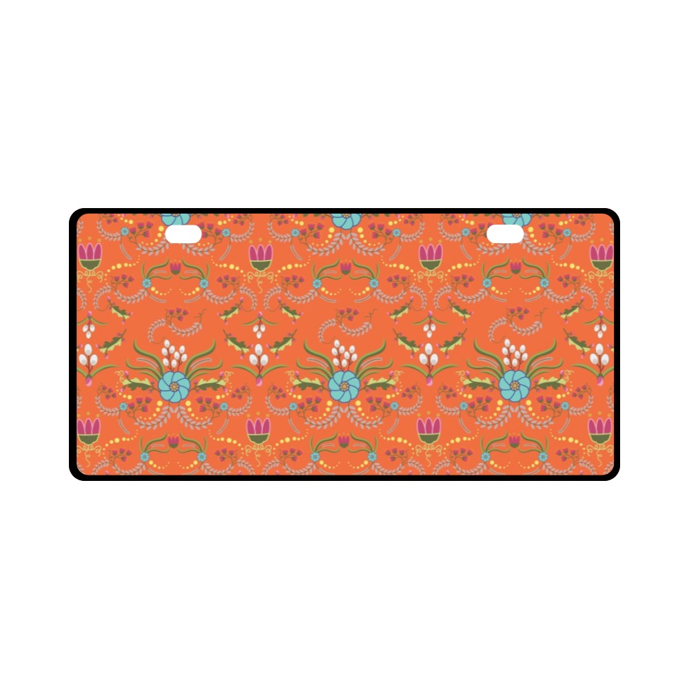 First Bloom Carrots License Plate