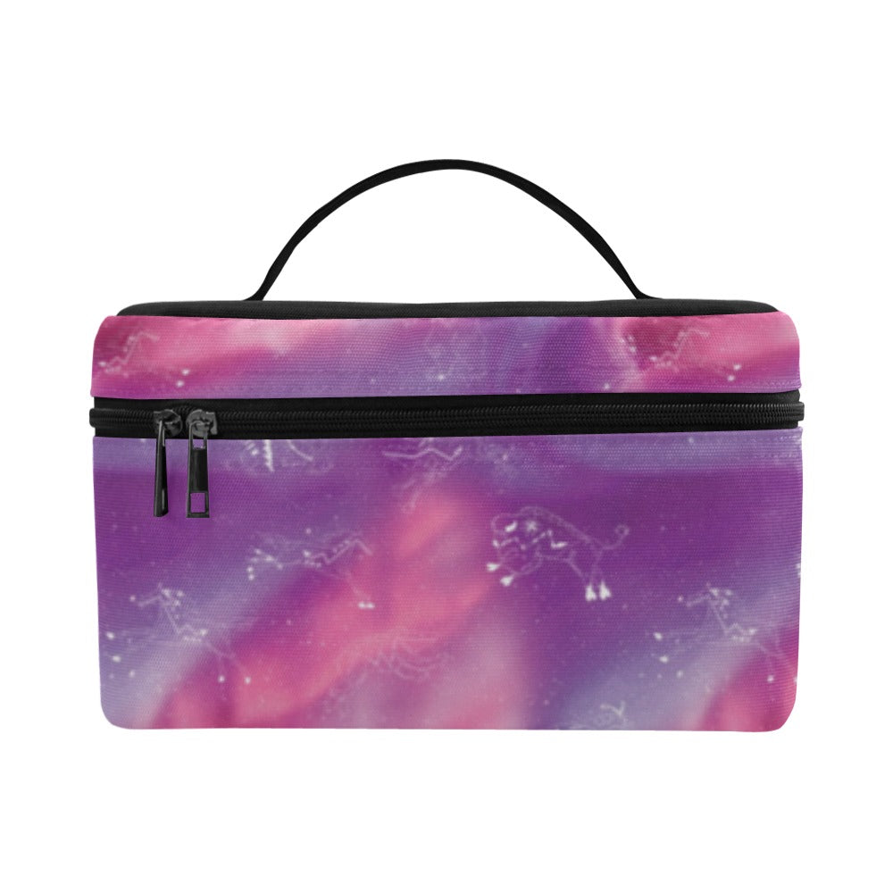 Animal Ancestors 7 Aurora Gases Pink and Purple Cosmetic Bag/Large