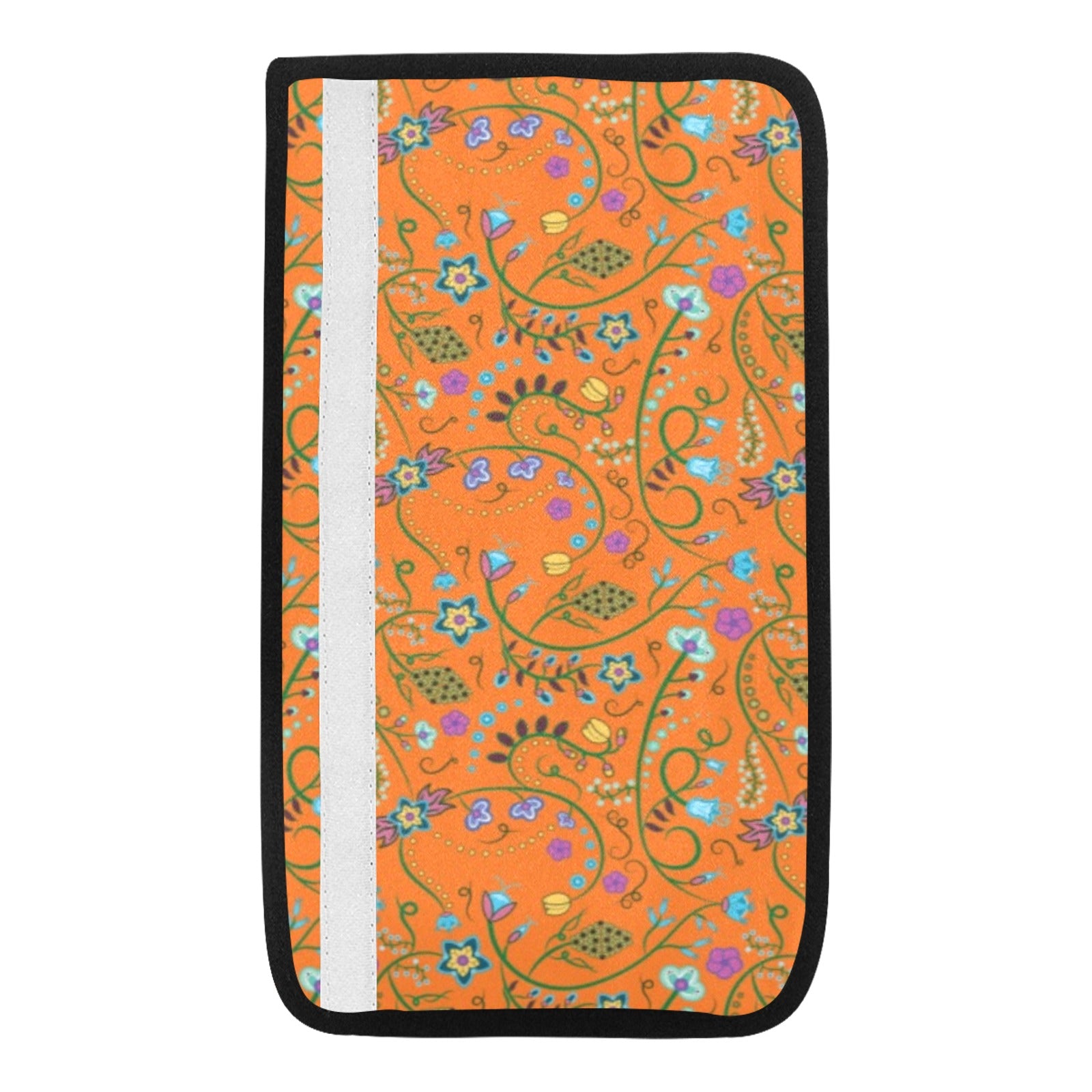 Fresh Fleur Carrot Car Seat Belt Cover 7''x12.6'' (Pack of 2)