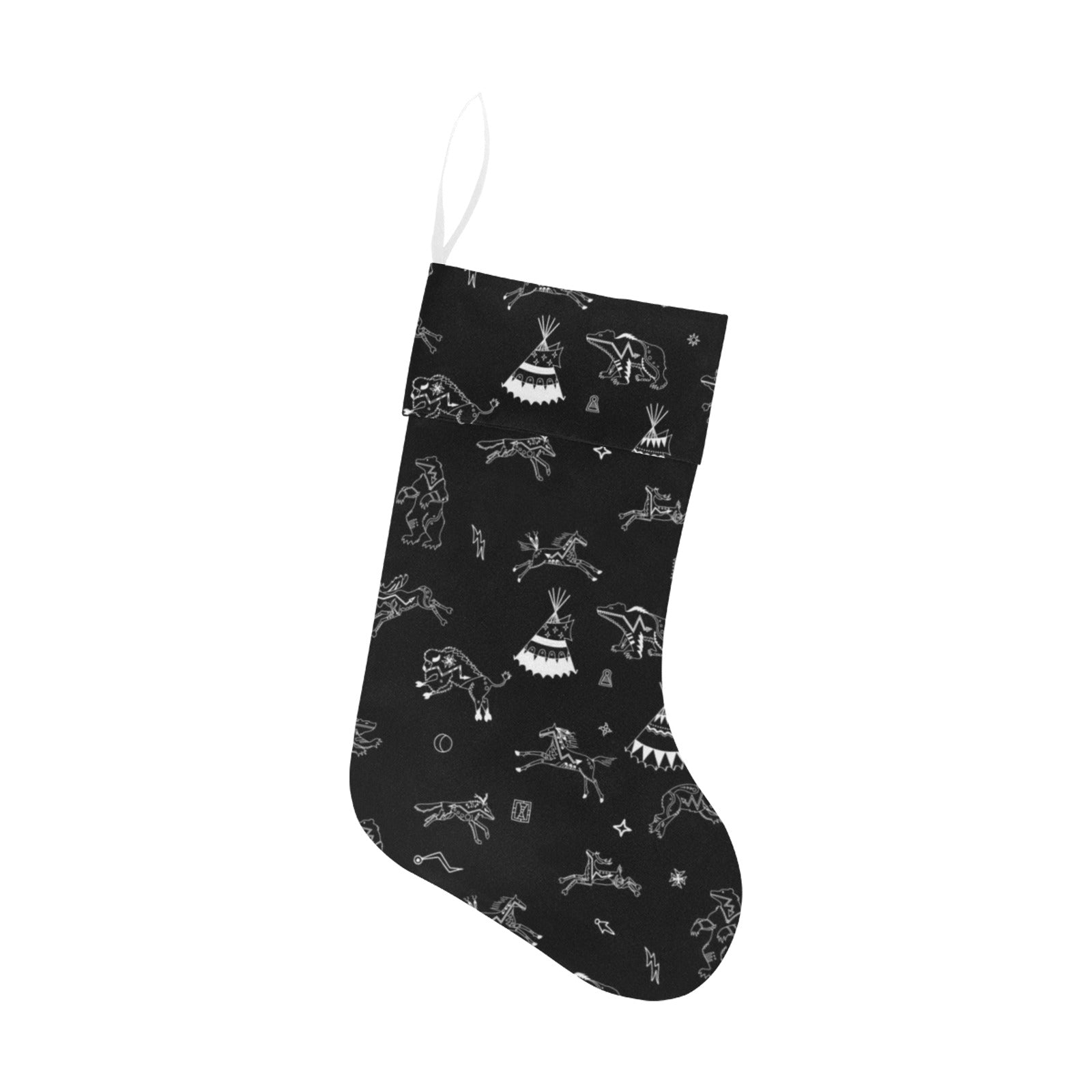 Ledger Dabbles Black Christmas Stocking