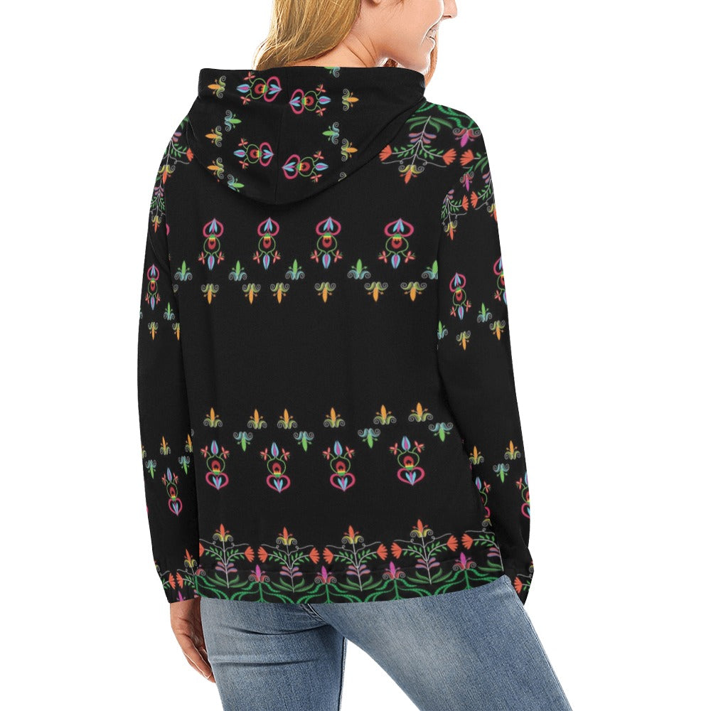 Metis Corn Mother Hoodie for Women (USA Size)