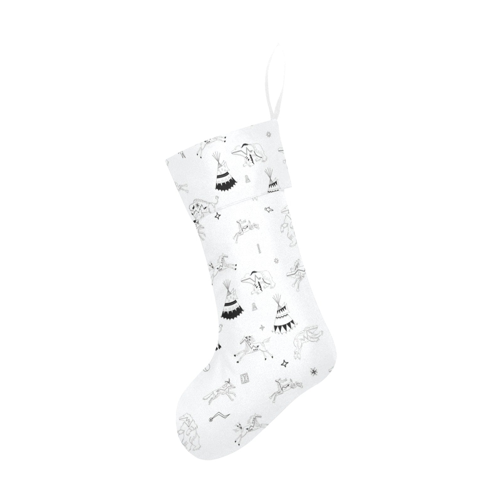 Ledger Dabbles White Christmas Stocking