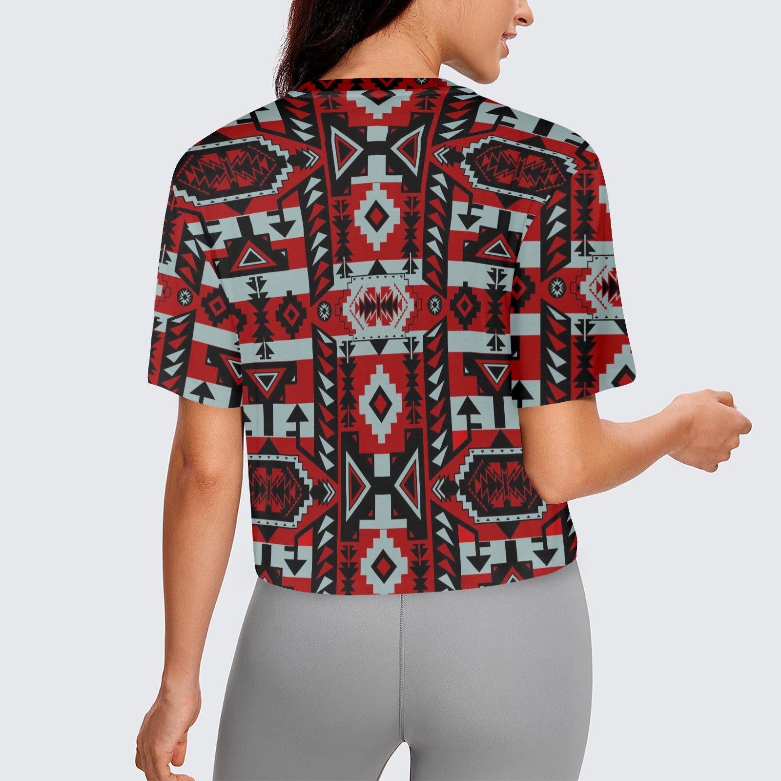 Chiefs Mountain Candy Sierra Dark Women's Cropped T-shirt