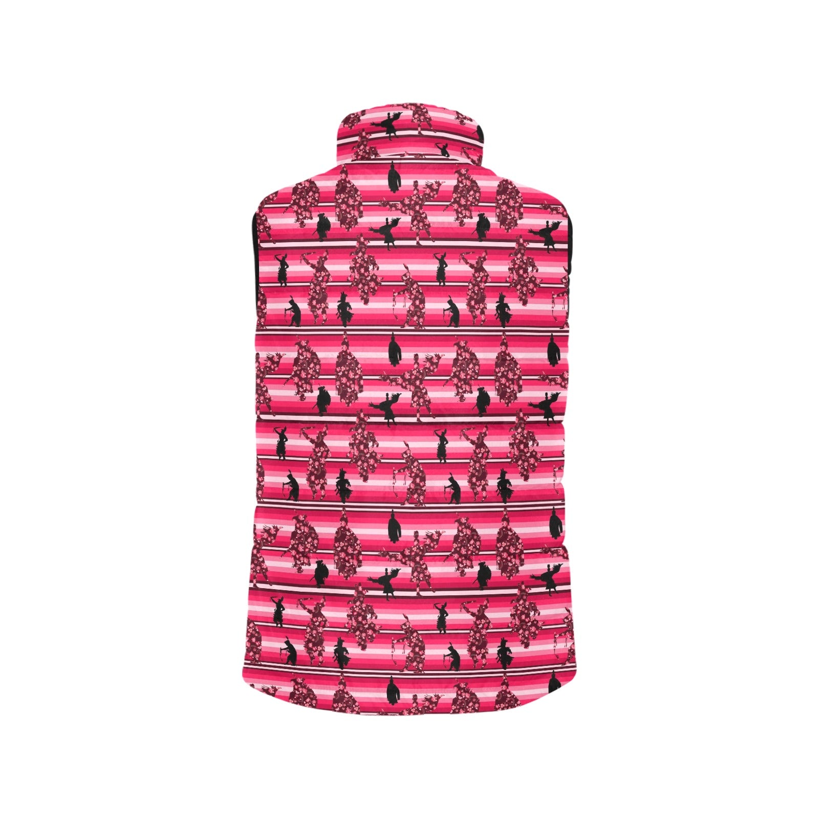 Dancers Floral Amour Women's Padded Vest Jacket