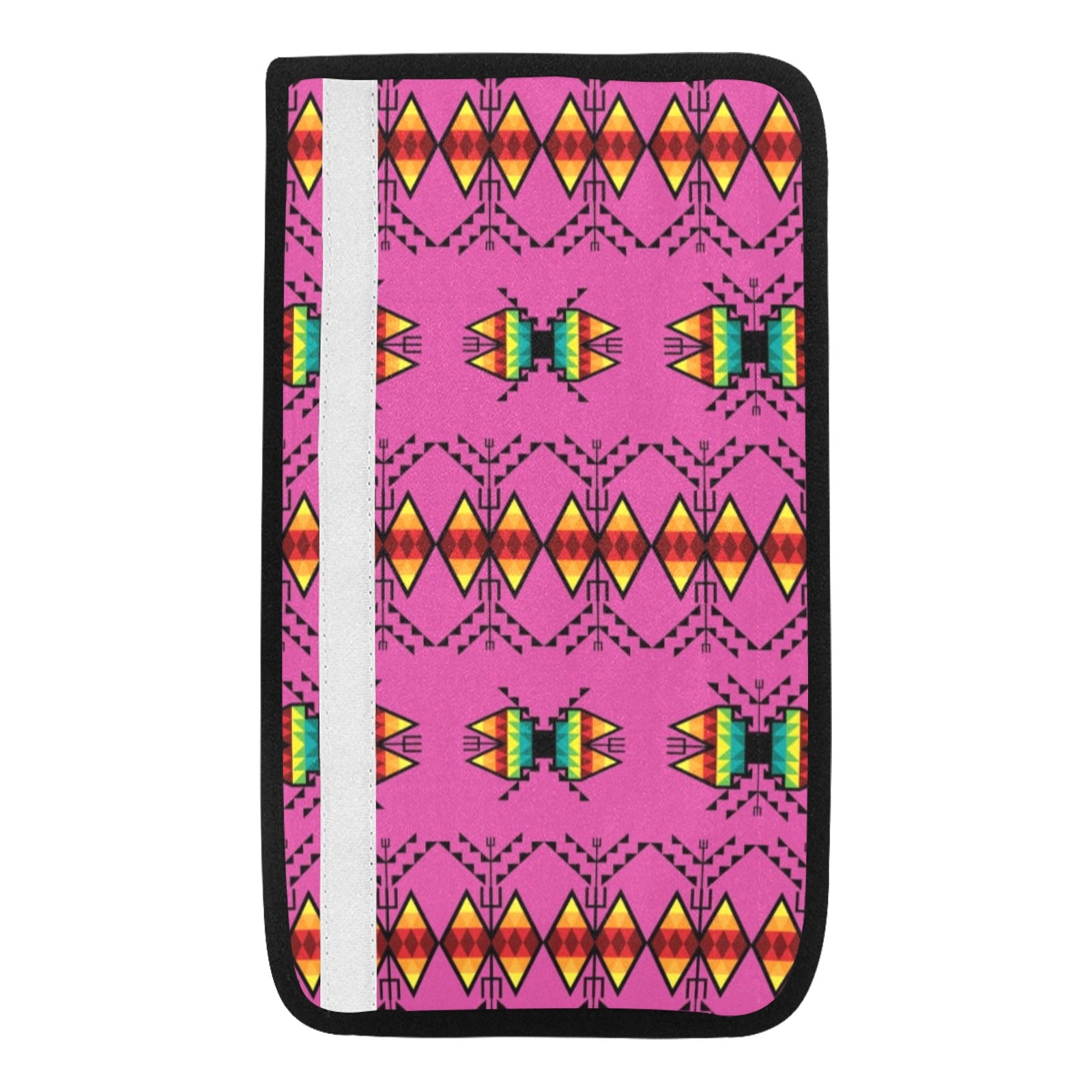 Sacred Trust Pink Car Seat Belt Cover 7''x12.6'' (Pack of 2)