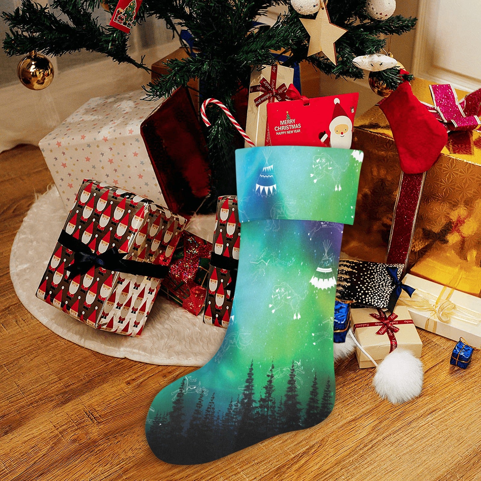 Aurora Medicine Animals Christmas Stocking