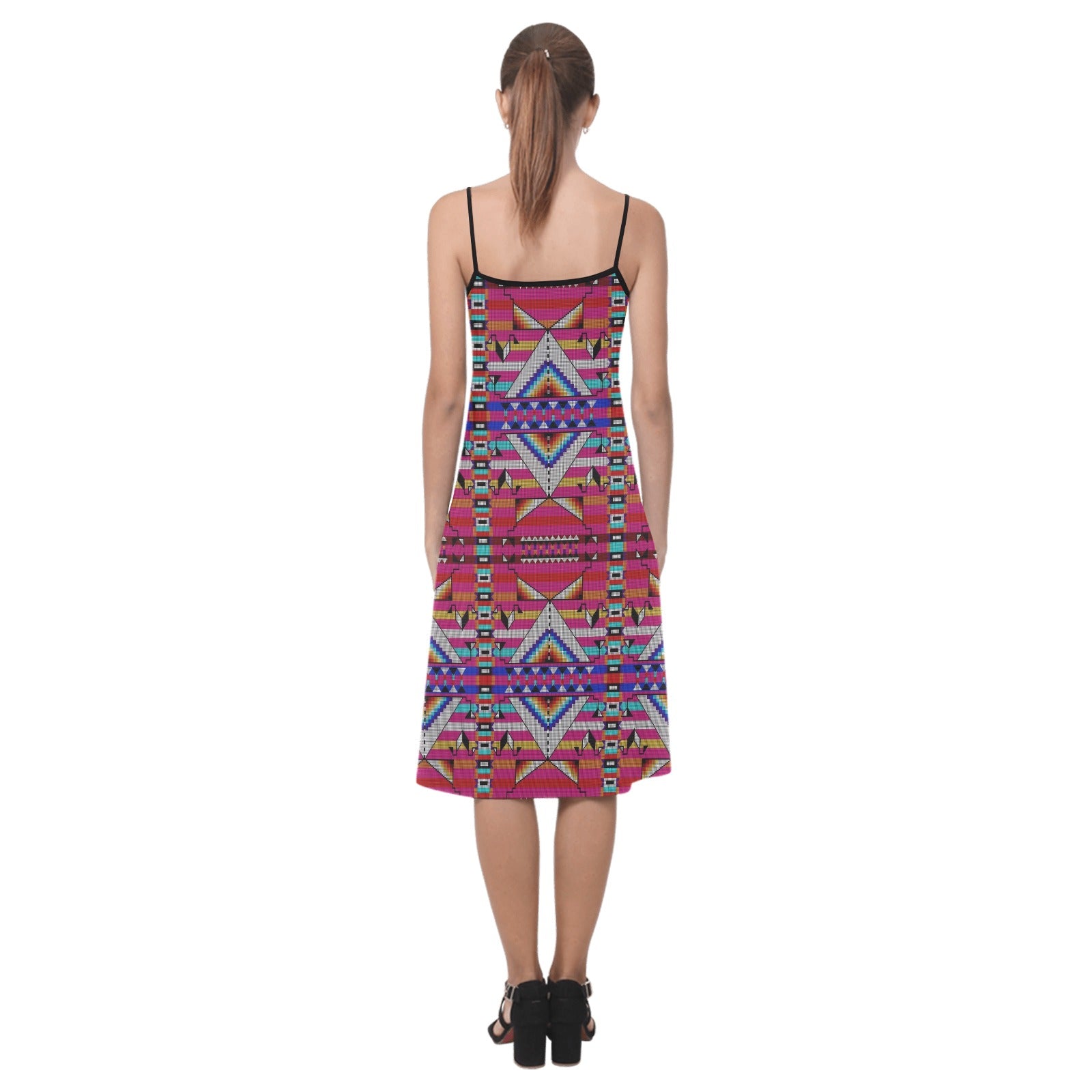 Medicine Blessing Pink Alcestis Slip Dress (Model D05)