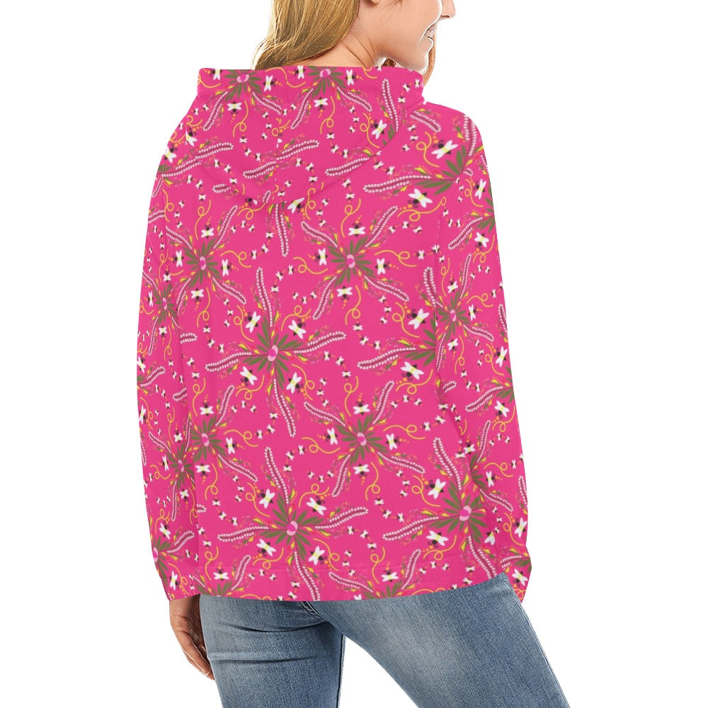 Willow Bee Bubblegum Hoodie for Women (USA Size)