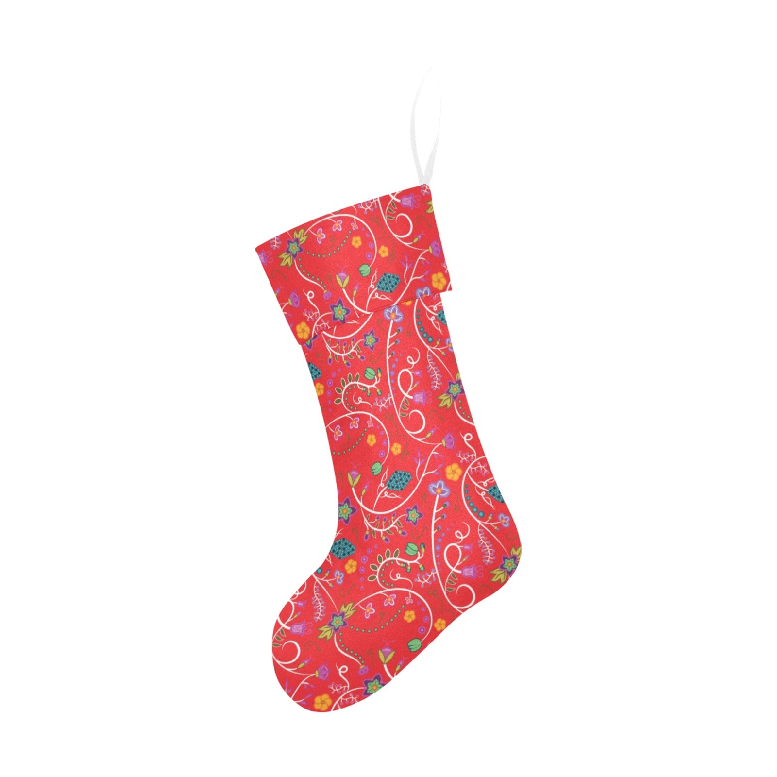 Fresh Fleur Fire Christmas Stocking