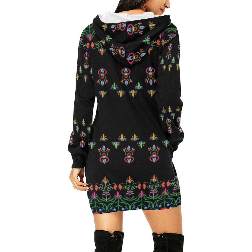 Metis Corn Mother Hoodie Dress