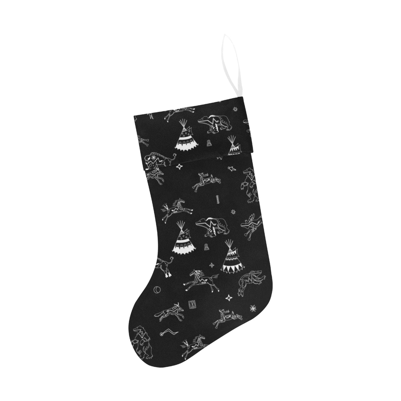 Ledger Dabbles Black Christmas Stocking