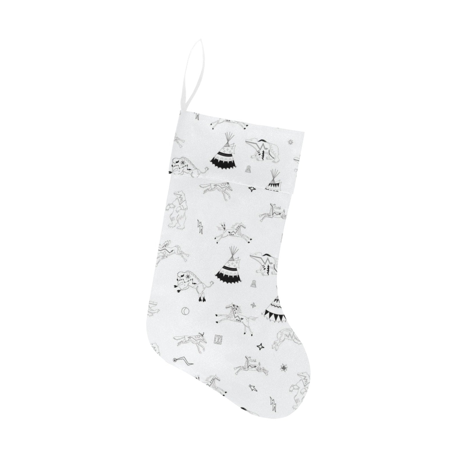 Ledger Dabbles White Christmas Stocking