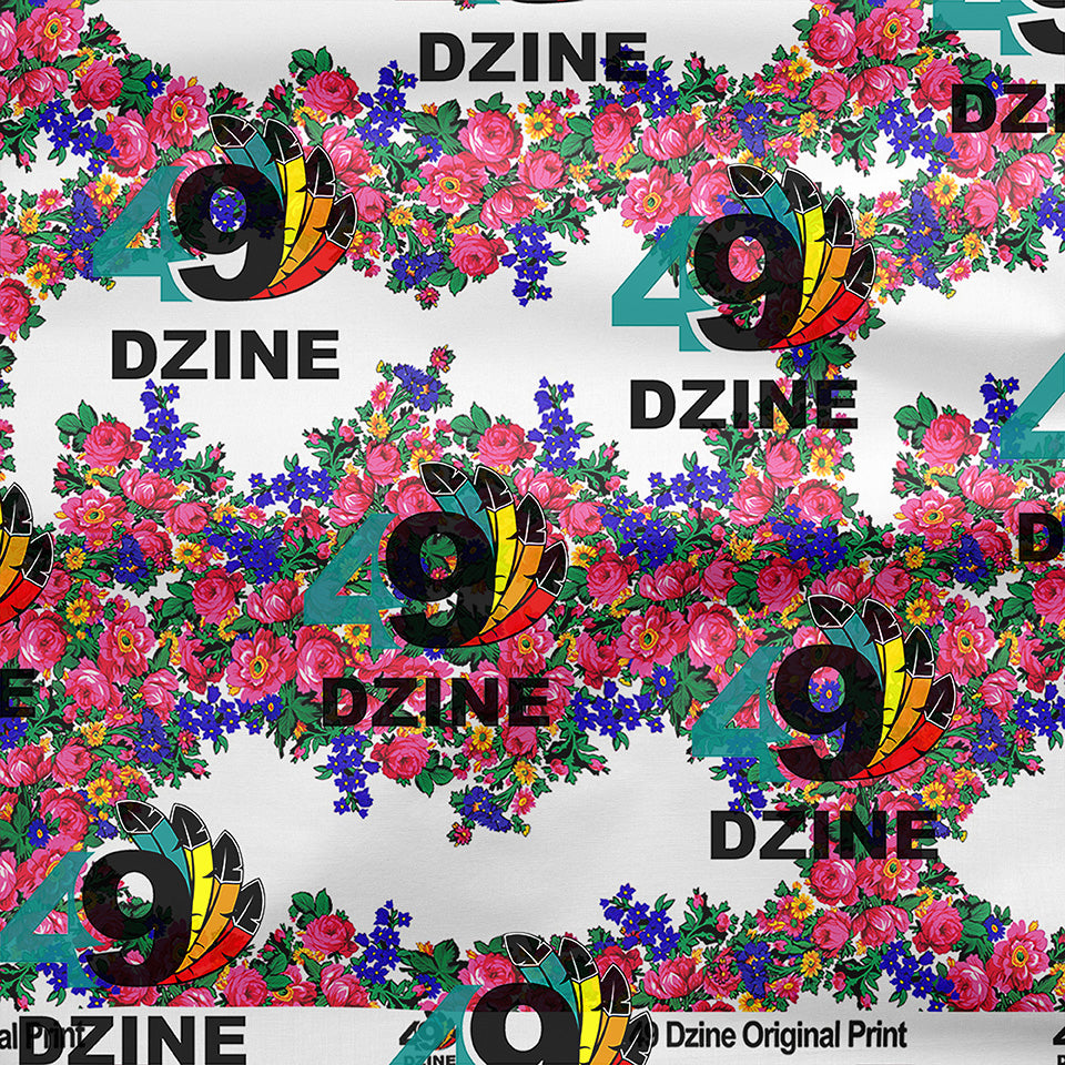 Kokum's Revenge White 42 inch Cotton Poplin Pre Order