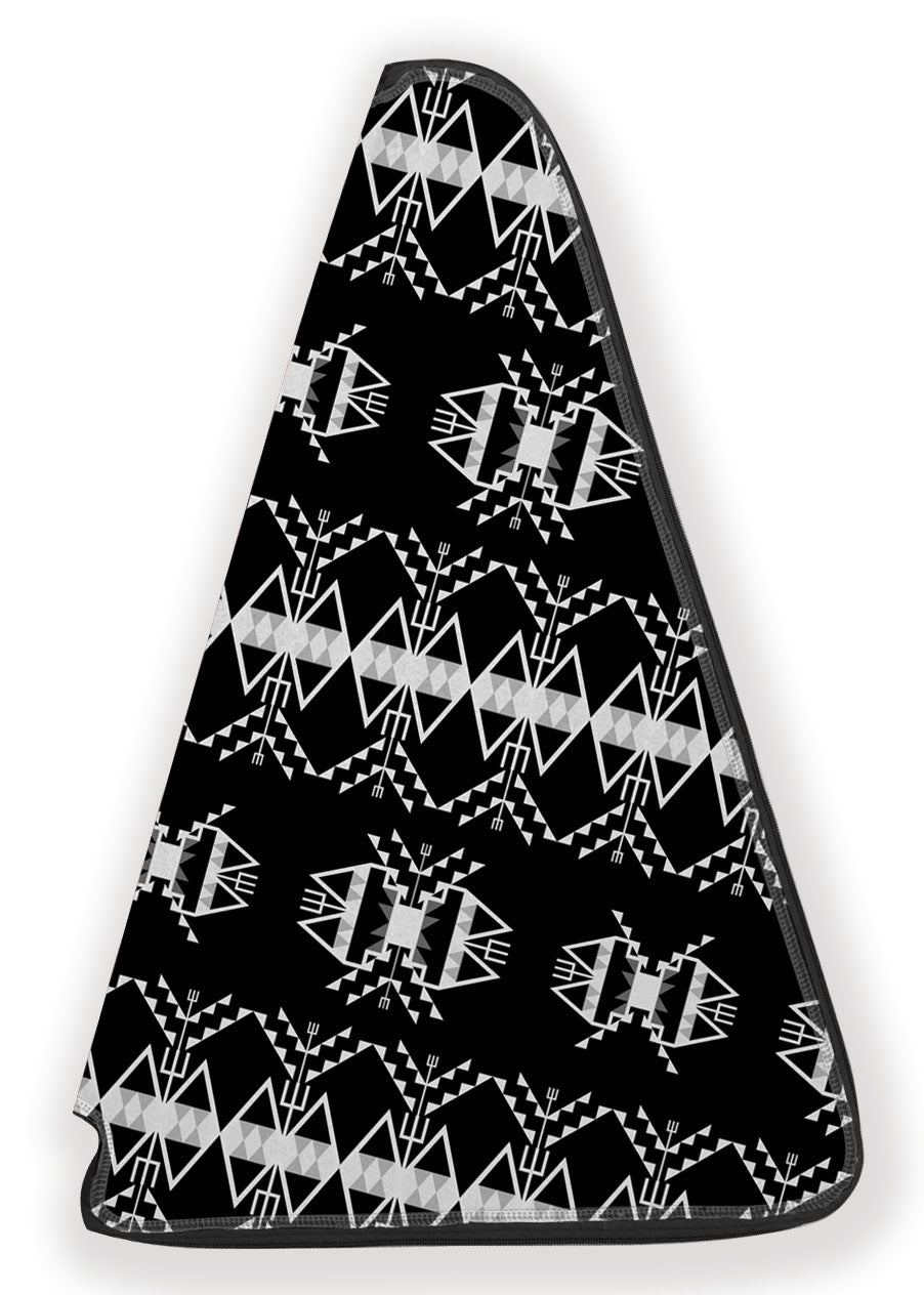 27 Inch Fan Case - Sacred Trust Black