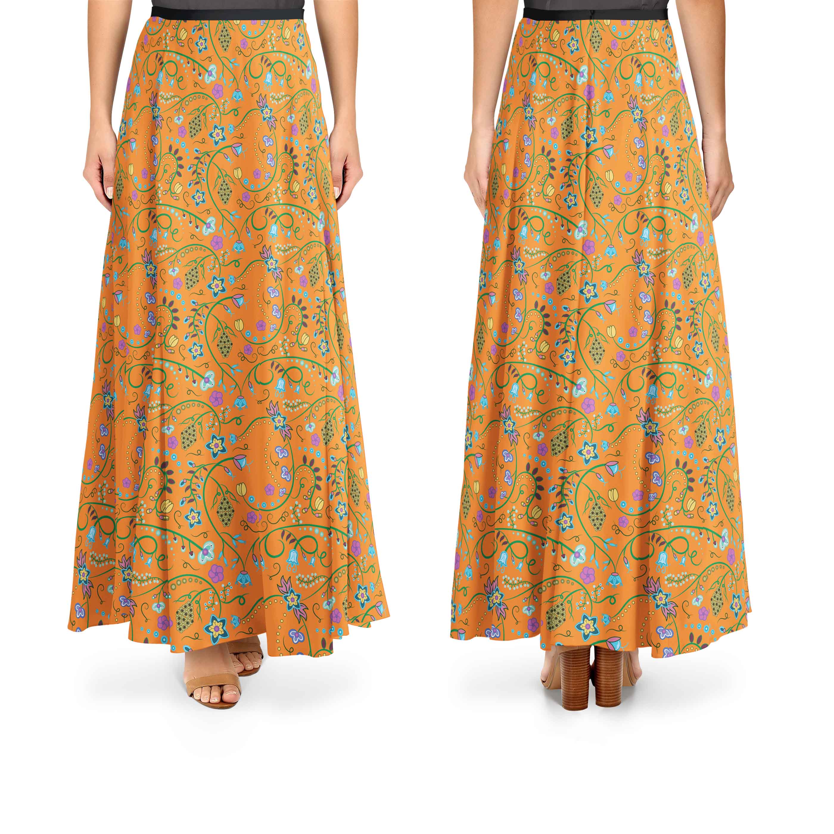 Fresh Fleur Carrot 42 inch Cotton Poplin