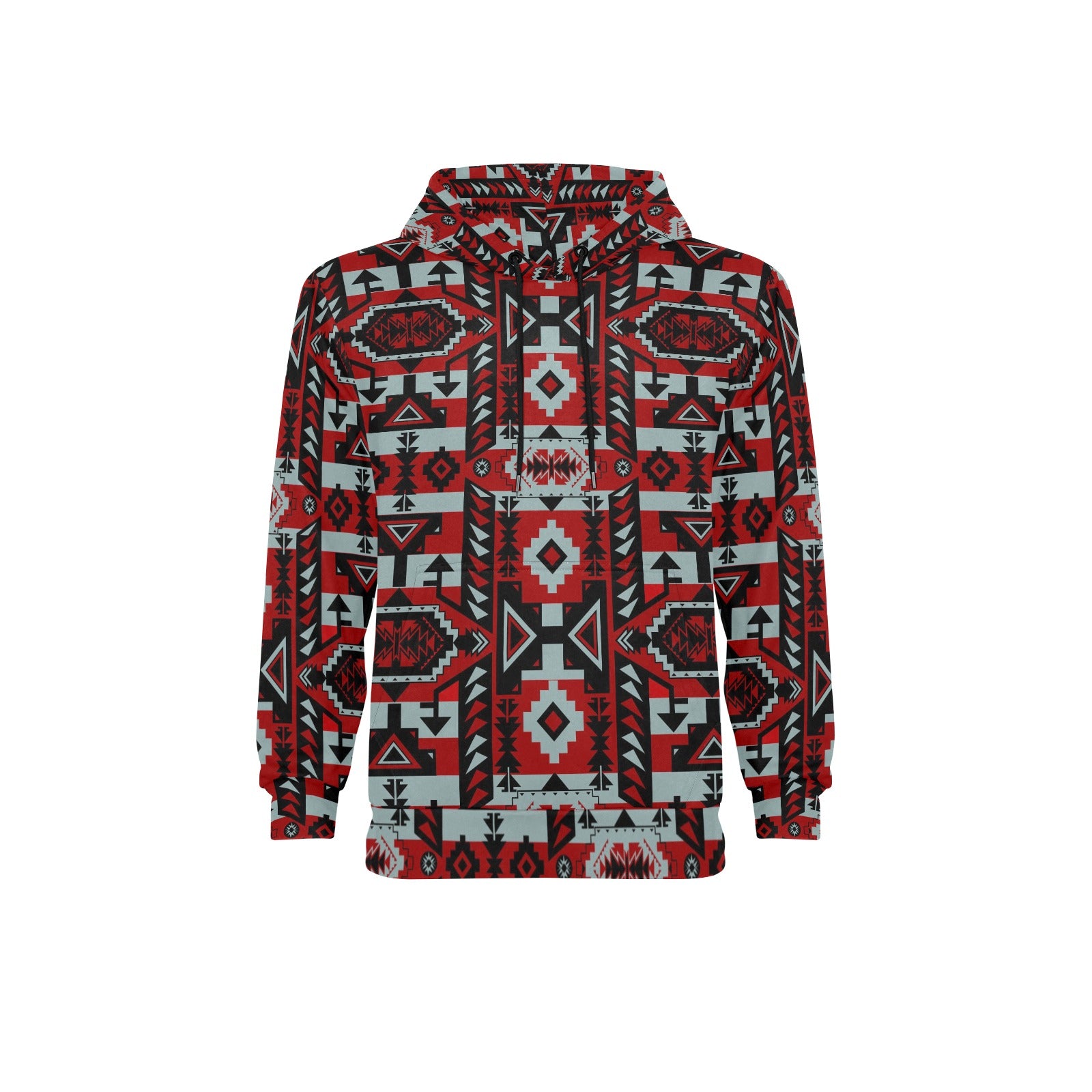 Chiefs Mountain Candy Sierra Dark Men's Long Sleeve Fleece Hoodie