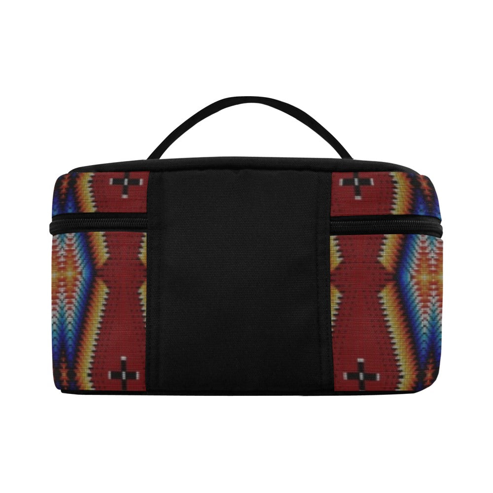 Diamond in the Bluff Red Cosmetic Bag/Large