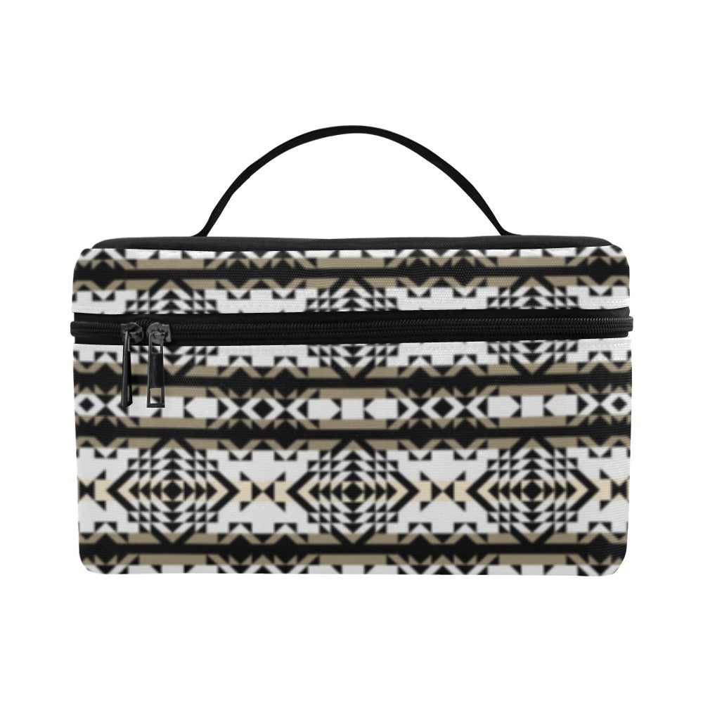 Black Rose Winter Canyon Cosmetic Bag/Large