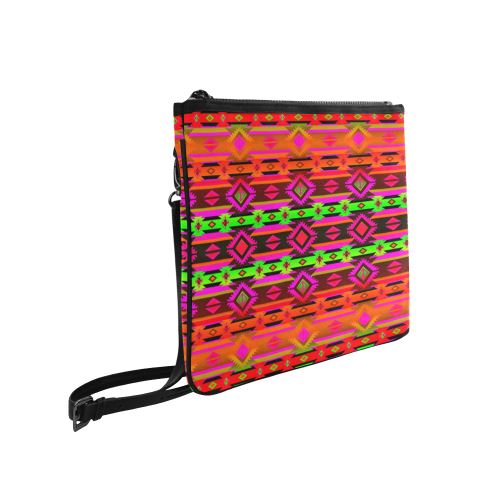 Adobe Afternoon Slim Clutch Bag (Model 1668) Slim Clutch Bags (1668) e-joyer