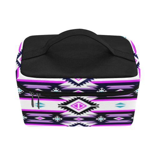Adobe Dance Cosmetic Bag/Large (Model 1658) Cosmetic Bag e-joyer