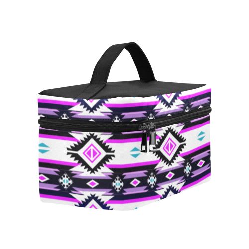 Adobe Dance Cosmetic Bag/Large (Model 1658) Cosmetic Bag e-joyer