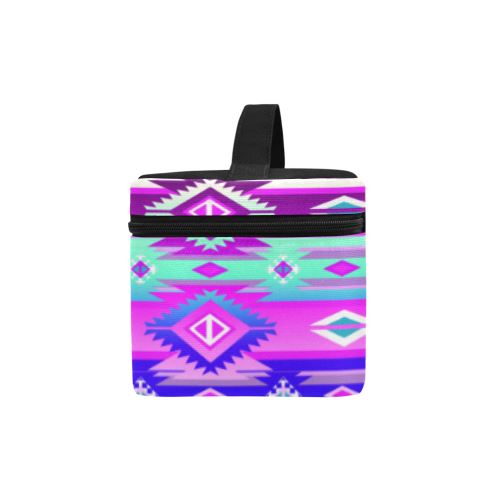 Adobe Dance Cosmetic Bag/Large (Model 1658) Cosmetic Bag e-joyer