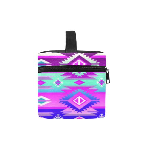 Adobe Dance Cosmetic Bag/Large (Model 1658) Cosmetic Bag e-joyer