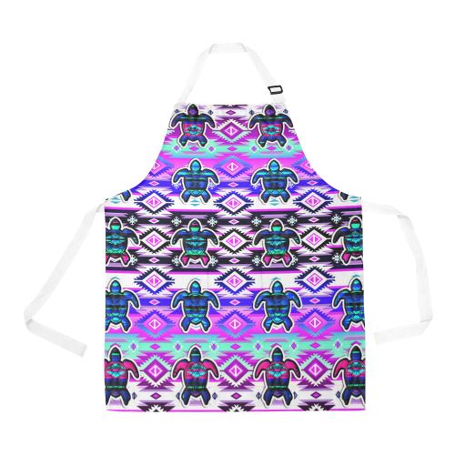 Adobe Dance Turtle All Over Print Apron All Over Print Apron e-joyer