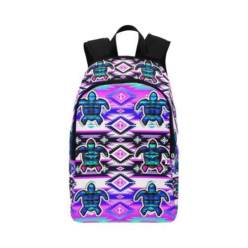 Adobe Dance Turtle Fabric Backpack for Adult (Model 1659) Casual Backpack for Adult (1659) e-joyer