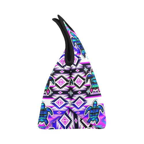 Adobe Dance Turtle Neoprene Lunch Bag/Small (Model 1669) Neoprene Lunch Bag/Small (1669) e-joyer