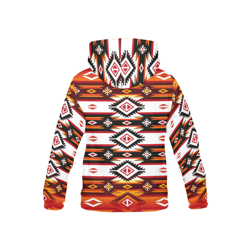 Adobe Fire All Over Print Hoodie for Kid (USA Size) (Model H13) All Over Print Hoodie for Kid (H13) e-joyer