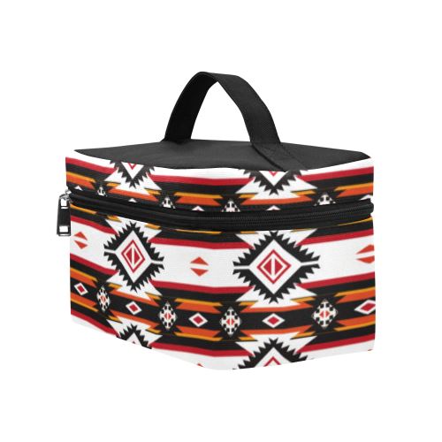 Adobe Fire Cosmetic Bag/Large (Model 1658) Cosmetic Bag e-joyer