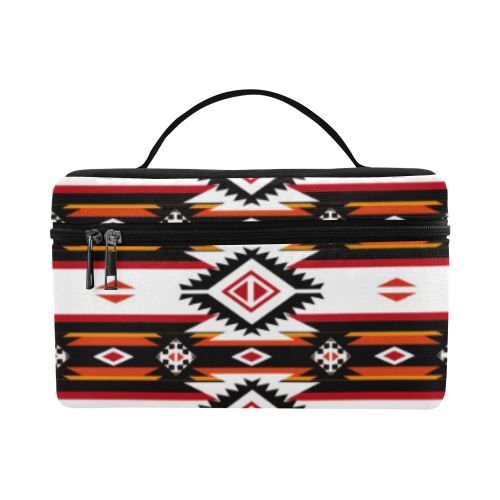 Adobe Fire Cosmetic Bag/Large (Model 1658) Cosmetic Bag e-joyer