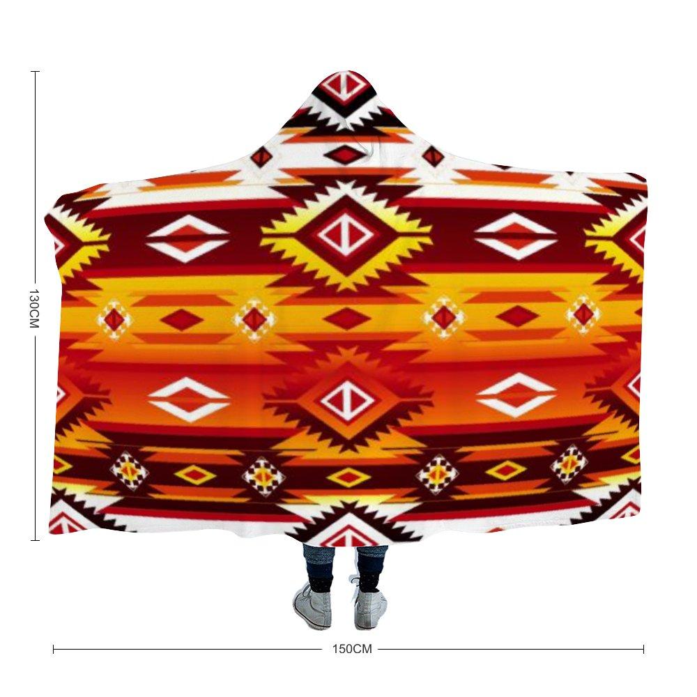 Adobe Fire Hooded Blanket 49 Dzine