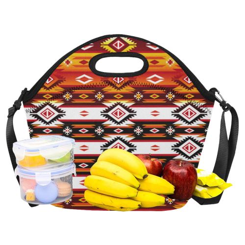 Adobe Fire Neoprene Lunch Bag/Large (Model 1669) Neoprene Lunch Bag/Large (1669) e-joyer
