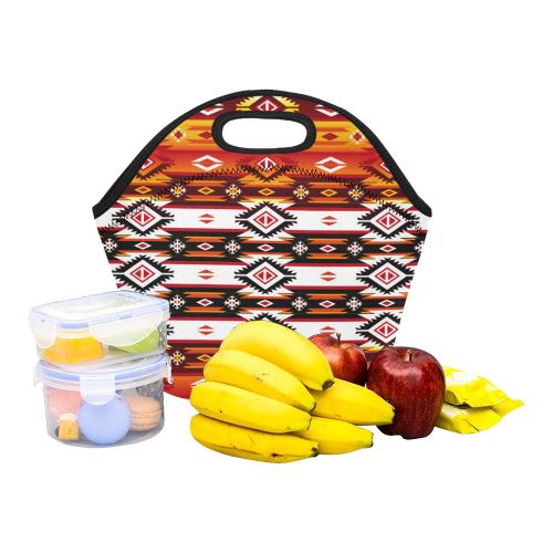Adobe Fire Neoprene Lunch Bag/Small (Model 1669) Neoprene Lunch Bag/Small (1669) e-joyer