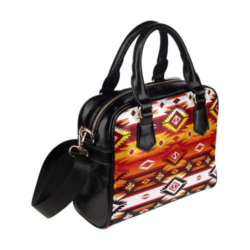 Adobe Fire Shoulder Handbag (Model 1634) Shoulder Handbags (1634) e-joyer